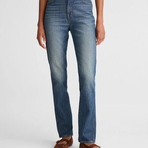 Madewell Women's Straight Leg Blue Jeans